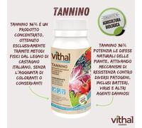 VITHAL BIO TANNINO 36% 750 ML CORROBORANTE DIFESE NATURALI PIANTE