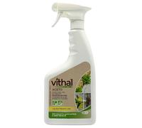 VITHAL GARDEN Diserbante Aceto RTU - Erbicida Naturale a Rapida Azione, Efficace Contro Erbacce su Superfici Agricole e Urbanizzate, Consentito in Agricoltura Biologica, 750ml