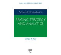 Vithala R. Rao Advanced Introduction to Pricing Strategy and Analyti (Tascabile)