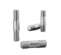Viti a barre filettate, Barra filettata a doppia estremità M4 x (20-250) mm in acciaio inossidabile 304, confezione da 5 a 30 pezzi(25pcs,M4x150mm)