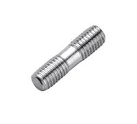 Viti a barre filettate, Confezione da 10 bulloni filettati, barre a doppia estremità, perno filettato in acciaio inossidabile 304 M6 M8 30-90 mm senza dado(30mm,M8)