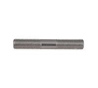 Viti a barre filettate, Confezione da 5 bulloni prigionieri senza testa con doppia estremità filettata in acciaio inossidabile 304, argento M4 (20-250 mm)(M4x130mm)