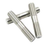 Viti a barre filettate, Confezione da 5 viti prigioniere a doppia estremità in acciaio inossidabile 304 con filettatura M10 da 40 a 60 mm, grado 4.8(40mm)