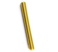 Viti a barre filettate, Perni filettati in ottone, barra filettata completa, vite M6, M8, M10, M12, M14, da 30 mm a 500 mm, diverse dimensioni(M6x200mm)