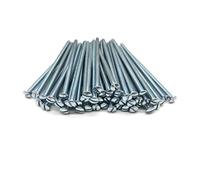 Viti a bussola elettrica M3.5 argento, 75 mm, per interruttori, interruttore della luce, prese a spina, 3,5 mm x 75 mm, (50)
