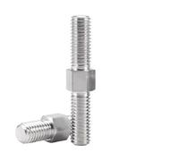 Viti a doppia estremità, Barra filettata a doppia estremità con filettatura sinistra-destra in acciaio inossidabile 304 M3-M16 L30-80 mm, confezione da 11(30mm,M4(2Pcs))