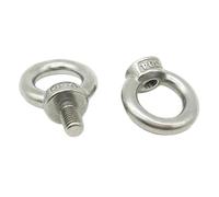 Viti a espansione, 1-5 pz Golfare di Sollevamento Dadi/vite Anello Aggancio Dado Viti M3 M4 M5 M6 M8 M10 M12 304 In Acciaio Inox Bulloni In Occhiello(M8 2PCS)