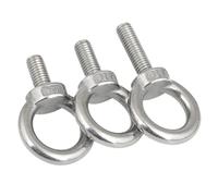 Viti a espansione, Viti a occhiello di sollevamento marino in acciaio inossidabile M8 M10 anticorrosione 304 Anello con foro for anello for fune Golfare Bulloni a in inossidabile)(M8(2PCS))