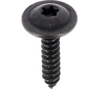 Viti a lamiera a testa larga, rivestimento interno RLX Impronta Torx in Blister, 4,2 mm x 19 mm, zinco nero, confezione da 5