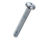 VITI A METALLO TESTA CILINDRICA 6X10 ZINC PZ 500