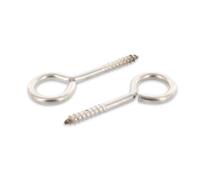 Viti a occhiello con filettatura per legno, 4,0 x 30 mm, 100 pezzi, in acciaio inox A2, viti ad anello meinvitbenversand.de