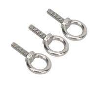 Viti a occhio in acciaio inox ad alte prestazioni per camper barche, lavatrici Eye Screw/Fastener con dado in nylon, facili usare, ideali appendere o