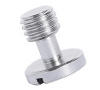 Viti a sgancio rapido della macchina fotografica 3/8" viti filettate con testa piatta per treppiedi e accessori DSLR