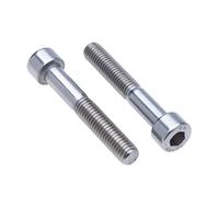 Viti a Testa Cilindrica Esagonale M6x60 10 pezzi A2 in Acciaio Inox con Esagono Incassato e Chiave a Brugola Vite Esagonale Filettatura di Fissaggio per Impieghi Gravosi Standard DIN912 (6mm x 60mm)