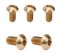 Viti a Testa di Socket, Strumenti Hardware in Rame a Bullone Arrotondato Esagono Strumenti Hardware 50pcs Rotondo a Vite Esagonale Industriale Forniture Industriali M5