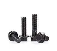 Viti a testa esagonale con flangia a livello 10.9 - Bulloni in acciaio al carbonio da M10 a M16 con attacco esagonale esterno(120mm(Half),M14*1.5-1pcs)