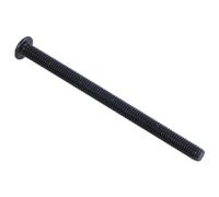 Viti a testa esagonale in acciaio legato M3 x 45 mm, nere, 20 pezzi