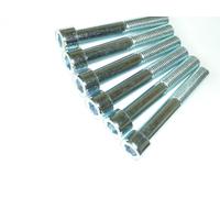 Viti A Testa Esagonale M12 X 1.50 X 120 Fine DIN912 Zincate Lucide 12:9