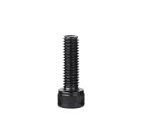 Viti a testa piatta con esagono incassato 1/2/4/10 pezzi M6 M8 M10 M12 Viti a testa esagonale incassata in acciaio inossidabile 304 nero 8-40 mm(14mm,M12 (1pcs))