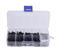 Viti a Testa Piatta e Tonda Set di Accessori per Auto 1/10 HSP RC(340pcs), plplaaoo Kit di Viti universali RC Assortimento di Viti,