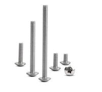 Viti a testa piatta grandi e lunghe, viti per mobili per mobili a testa larga-M4*100