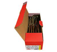 Viti a testa piatta, per costruzioni in legno, in tutte le misure, vite a testa piatta Torx, 25 pezzi, 10x240mm, TX40