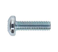 Sealey MSP620 Macchina Vite M6 X 20mm Pan Testa Pozi Zinco din 7985z Pacco 50