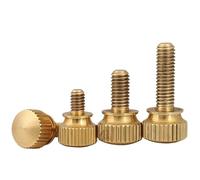Viti a testa piatta zigrinata Viti a testa zigrinata Ottone Dimensioni multiple M3 M4 M5 M6 2/5 Pz(6mm,M3 (5Pcs))
