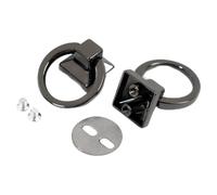viti a testa ronda, DIY 18mm Metal O Ring Side Clip Buckle Screw Rivets Multicolor 5-10 Pcs(Black,18mm-10Pcs)