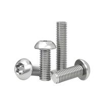 Viti A Testa Tonda Con Bottone Torx A Sei Lobi In Acciaio Inossidabile 304 M3 M4 M5 M6 M8 M10 M12 Perno, Bullone Di Sicurezza Antifurto E Antimanomissione(10mm,50pcs M3)
