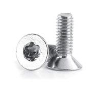 Viti a Testa Tonda in Acciaio Inox 304, M4 x 8, 10, 12, 16, 20, 25, 30 mm, Confezione da 50 Pezzi (M4 × 10)