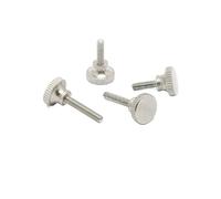 Viti a testa zigrinata M2 M2.5 M3 M4 M5 M6 Bulloni for manopola in acciaio inossidabile 303 Lunghezza 3-35 mm(10pcs,M2 x 6 mm)