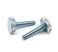 Viti a testa zigrinata M3, bulloni a piatta con serraggio manuale for serrature in vetro, lavorazione del legno, facciate continue Fissaggio senza attrezzi(20mm)