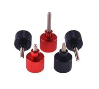 Viti a testa zigrinata, Viti a testa zigrinata di regolazione in lega di alluminio multicolore M3 M4 M5 Lunghezza filettatura 5-60 mm(Red,50MM-M4)