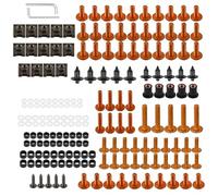 Viti Accessori Kit Completo Di Carenatura Per Motocicletta, Dadi E Bulloni Per Honda ST1300 ST1300A ABS ST1300P VT750RS Per Shadow RS Varadero XL1000VA(Orange)