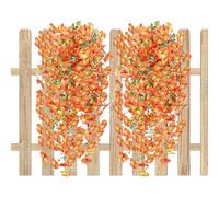 Viti artificiali da esterno Pensieri realistici Fogliame Falso | Piante e verde fedele per la decorazione di nozze terrazza porta parete esterna ingresso balcone giardino esterno casa