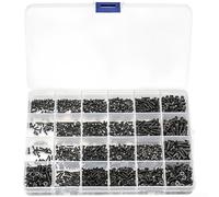 Viti autofilettanti in acciaio al carbonio, 720 o 1100 pezzi per scatola, testa a croce, non richiede preforatura, fissaggio ad alta resistenza per fai da te e officina (A)