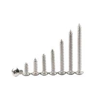 Viti autofilettanti in acciaio inossidabile 304, testa tonda con testa a croce, assortimento di piccole dimensioni da M1,2 a M6(M3x20(100pcs))