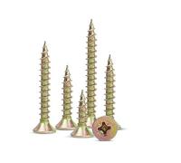 Viti autofilettanti lunghe a chiodo in fibra, viti a secco a testa svasata con impronta a croce-M4*30