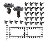 Viti Autofilettanti per Metallo | 100 Pezzi Kit Assortimento Viti Autofilettanti - Utensile di Fissaggio Auto Robusto per Manutenzione Quotidiana Officina Casa