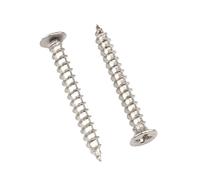 Viti autofilettanti piccole, 100 pezzi/lotto Mini 304 acciaio inossidabile croce testa svasata vite autofilettante(6mm,M1.6)