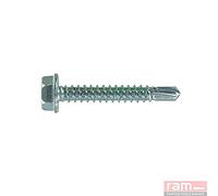 Viti autooperanti a testa esagonale, 4,2 x 16 mm, grigio, confezione da 200