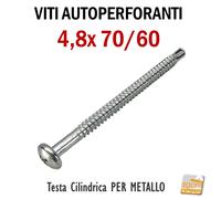 Vite autoperforante t.c. 'drillex' tc mm 4,8 x 70 (2 centinaio) MUSTAD