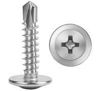 VITI AUTOPERFORANTI TESTA LARGA mm4,2 mm4,8 ZINCATO AUTOFORANTI VARIE LUNGHEZZE