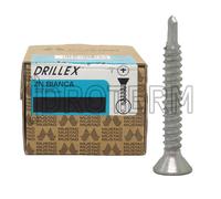 Viti autoperforanti testa svasata piana Mustad drillex acciaio zincato metallo