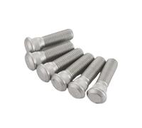 Viti Autoveicoli Compatibile Con Lexus LS460 LS600H LX470 LX570 OE: 9094202083 9094202077 53mm Zigrinatura 16,3mm M14x1,5 Bulloni Ruota Dadi Prigionieri