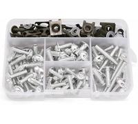 Viti bulloni Dadi e Clip per cupolino Parabrezza per SYM JP150 GR125 Fiddle 3 FNX150 maxSYM 400i 600i Set di Elementi di Fissaggio per Moto Viti e Clip