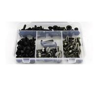 Viti Carrozzeria Moto Kit Di Fissaggio Per Carenatura Moto Per Kawasaki Per Ninja1000 Per Z1000 S SX 2011-2019, Viti, Bulloni E Dadi Per Parabrezza Carenatura Bulloni Dadi(Titanio)