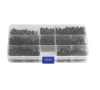 Viti cassetta di flangia Set di viti assortiti in Nero 340pcs