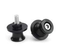 Viti Cavalletto Moto Rocchetti Forcellone Cursori Da 6mm Per MT07 MT-07 MT 07 Fz07 2014-2016 2021 2018 2019 2020 Protezione dagli urti(Nero)